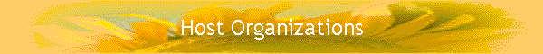 Host Organizations